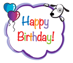 birthday set4 sticker #14995398