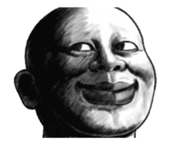 It moves! Skinhead fellow 7 (overseas) sticker #14996353