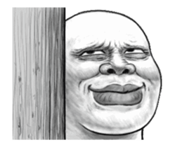 It moves! Skinhead fellow 7 (overseas) sticker #14996359