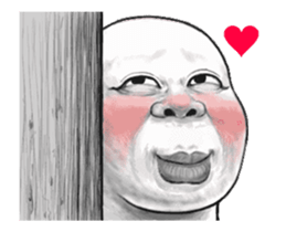 It moves! Skinhead fellow 7 (overseas) sticker #14996362