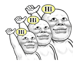 It moves! Skinhead fellow 7 (overseas) sticker #14996373