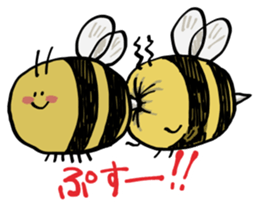 Honey Bees sticker #14997143