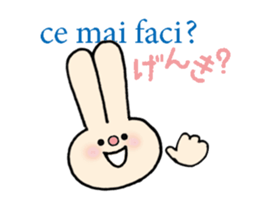 Shasha in Romanian sticker #14997484