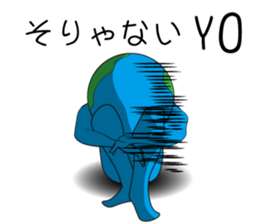 Stickerof The earth man02 sticker #14997594