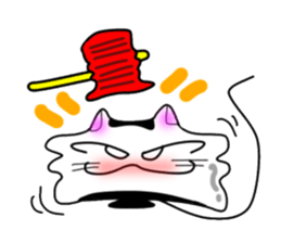 nekonekone monologue. Balloon version. sticker #14997771