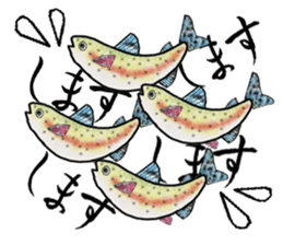 Rainbow trout Sticker sticker #14997871