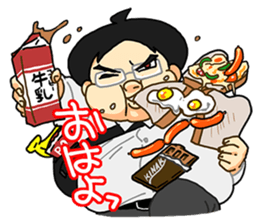 fat boy takashi sticker #14998511