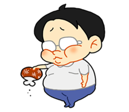fat boy takashi sticker #14998526