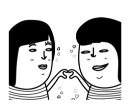 Daily life of Good Friends 4 (Moving) sticker #14998762