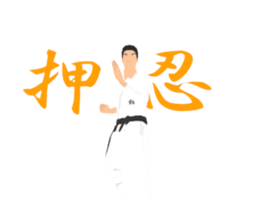 Karate animation sticker. sticker #14999132