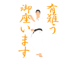 Karate animation sticker. sticker #14999133
