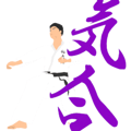 Karate animation sticker.