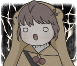 Jojo's friend-the yellow hat-3 sticker #14999158