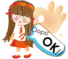 Oops! say "NO" loudly. sticker #14999175