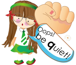 Oops! say "NO" loudly. sticker #14999177