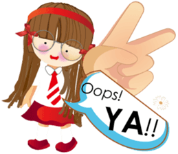 Oops! say "NO" loudly. sticker #14999179
