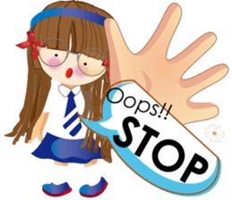 Oops! say "NO" loudly. sticker #14999181