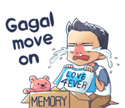 Susah Move On sticker #14999678