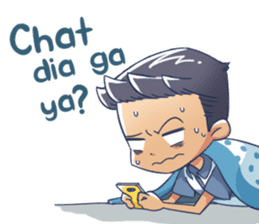 Susah Move On sticker #14999680