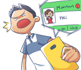 Susah Move On sticker #14999682