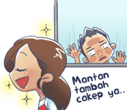 Susah Move On sticker #14999686