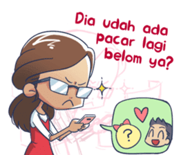 Susah Move On sticker #14999695