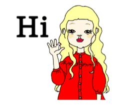 It's moves!Girls story.English ver sticker #14999750