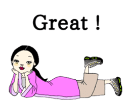 It's moves!Girls story.English ver sticker #14999756