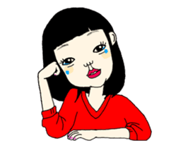 It's moves!Girls story.English ver sticker #14999760