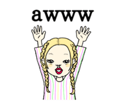 It's moves!Girls story.English ver sticker #14999762