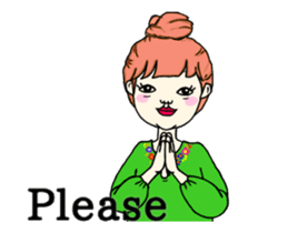 It's moves!Girls story.English ver sticker #14999768