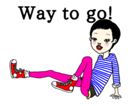 It's moves!Girls story.English ver sticker #14999772