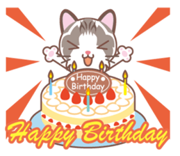 Valentine. Ragdoll of a blue eye sticker #14999793