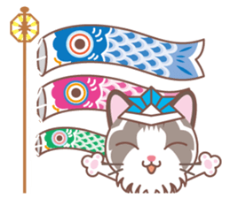 Valentine. Ragdoll of a blue eye sticker #14999797