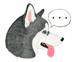 husky motion sticker sticker #14999859