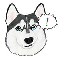 husky motion sticker sticker #14999860