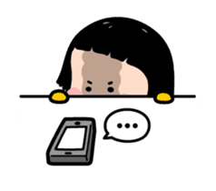 Mobile Girl, MiM - Legend - v1 sticker #15000195