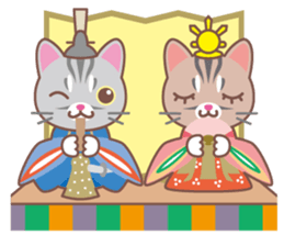 valentine. American Shorthair sticker #15000236