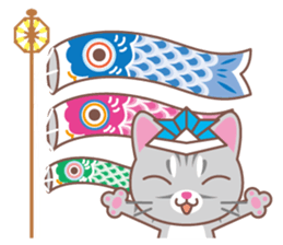 valentine. American Shorthair sticker #15000237