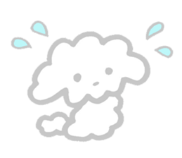 My Maltese dog named Kuun-chan sticker #15000655