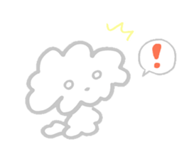 My Maltese dog named Kuun-chan sticker #15000658