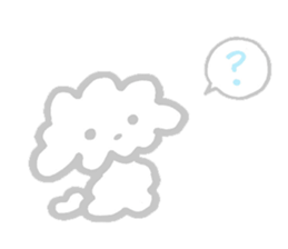 My Maltese dog named Kuun-chan sticker #15000659