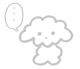 My Maltese dog named Kuun-chan sticker #15000663