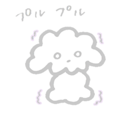 My Maltese dog named Kuun-chan sticker #15000667