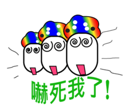 Magic mushrooms sticker #15000886