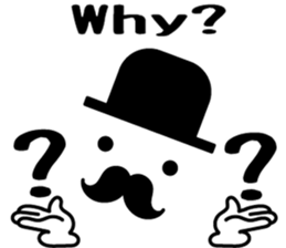 Gentleman's sticker #15001613