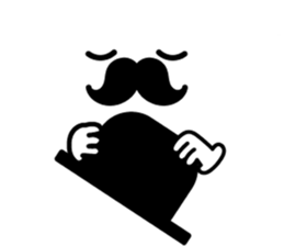 Gentleman's sticker #15001620