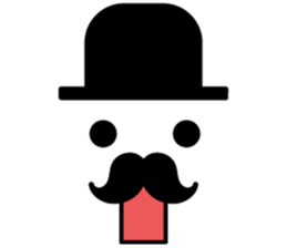 Gentleman's sticker #15001624