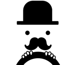 Gentleman's sticker #15001628