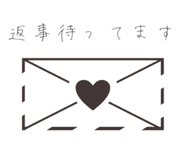 Adult for women of fashionable stickers sticker #15002108